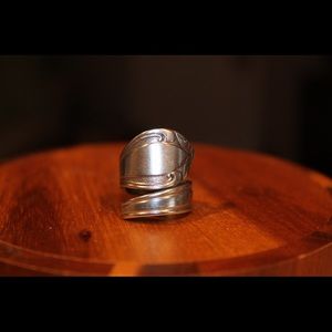 Victorian Stainless Steel Spoon Ring